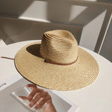 chapeaux-chinois-paille-avec-ceinture