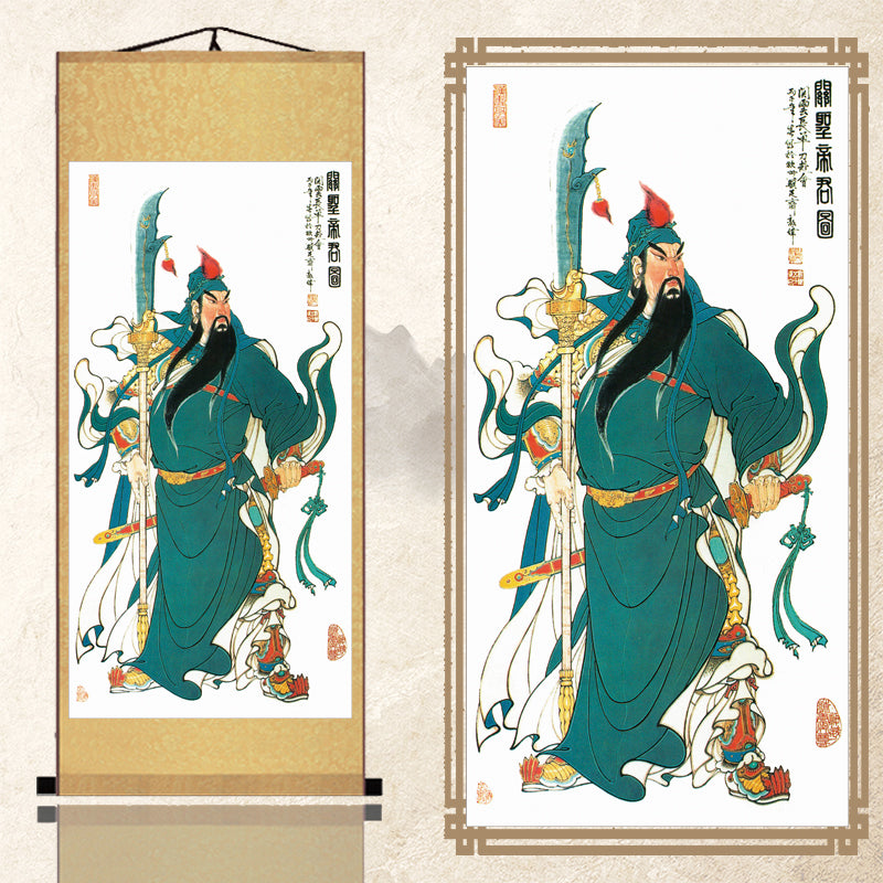 tableau-chinois-guerrier