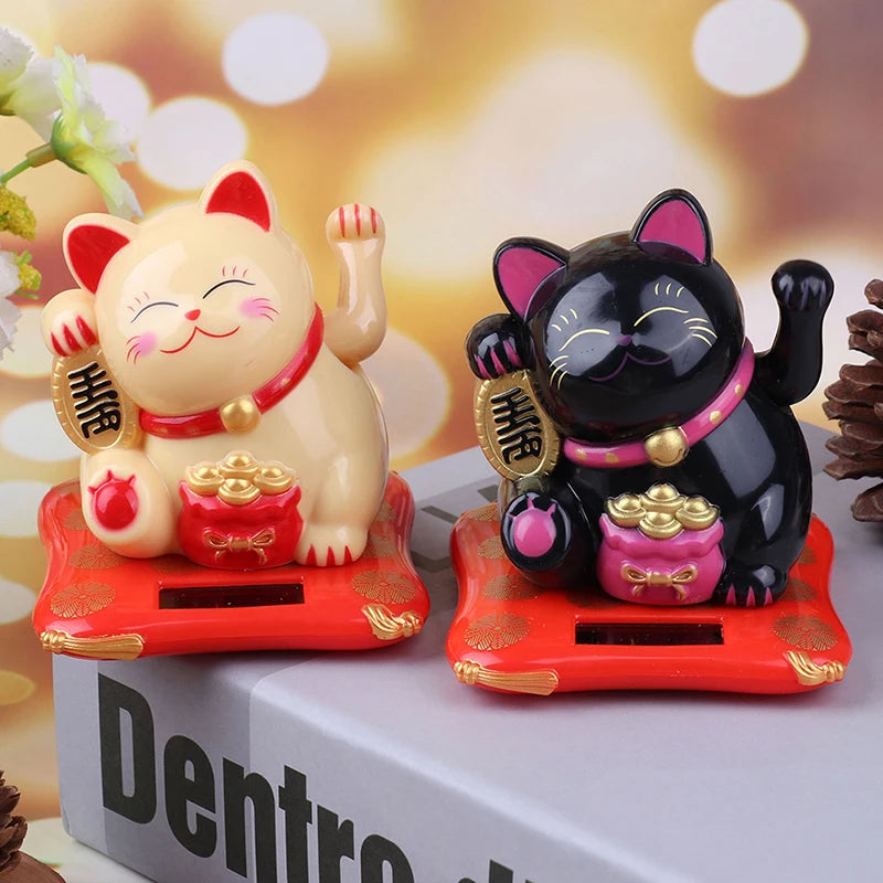 porte-bonheur-chat-chinois-solaire-voiture