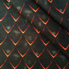 tissu-chinois-noir-t-te-de-mort