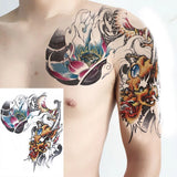 tatouage-dragon-chinois-demi-bras-paule