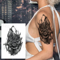 tatouage-dragon-chinois-astronaute