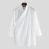 chemises-chinoises-hommes-longues-lacets