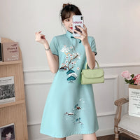 cheongsam-robe-moderne-courtes