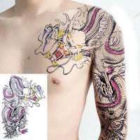 tatouage-dragon-chinois-demi-bras-paule