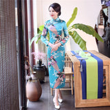 robe-chinoise-satin-violet-sexy
