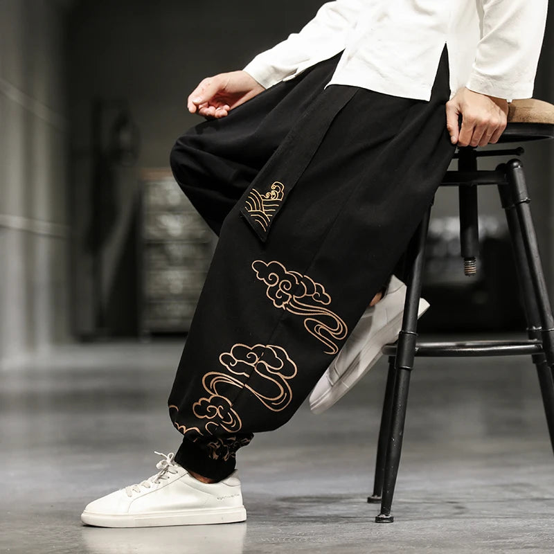 pantalon-chinois-homme-imprim-nuages