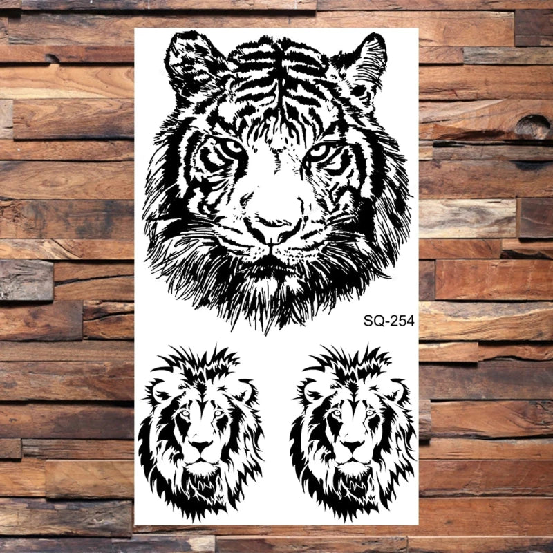 tatouage-chinois-lion