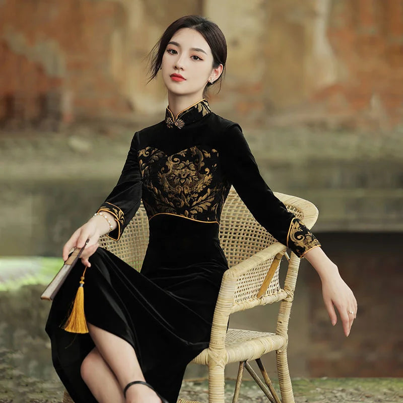 cheongsam-robe-noire-style-ethnique