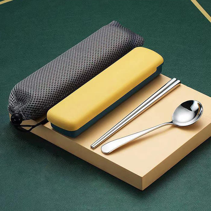 Cuillère Et Baguettes Chinoises<br/> Argent