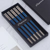 Jolie Boîte de Baguettes Chinoises<br/> Bleues
