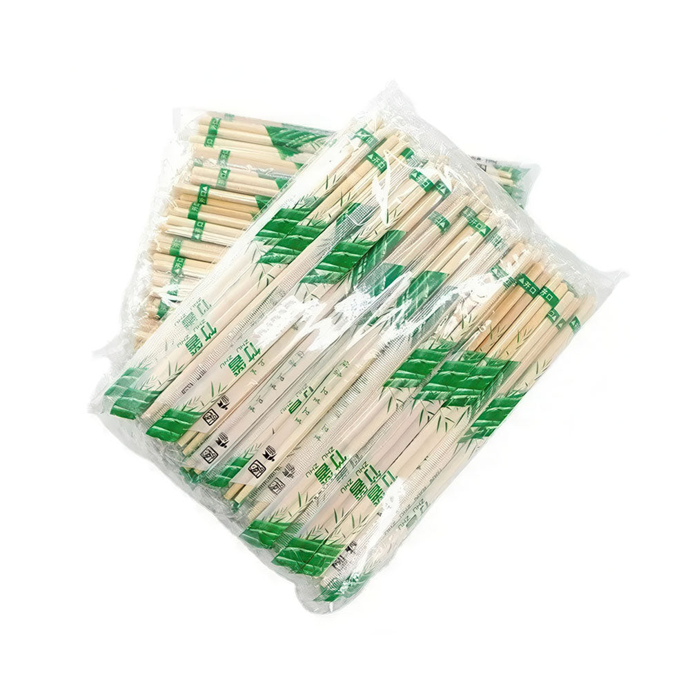 Baguettes Chinoises Jetables en Bois de Bambou (40 Paires)