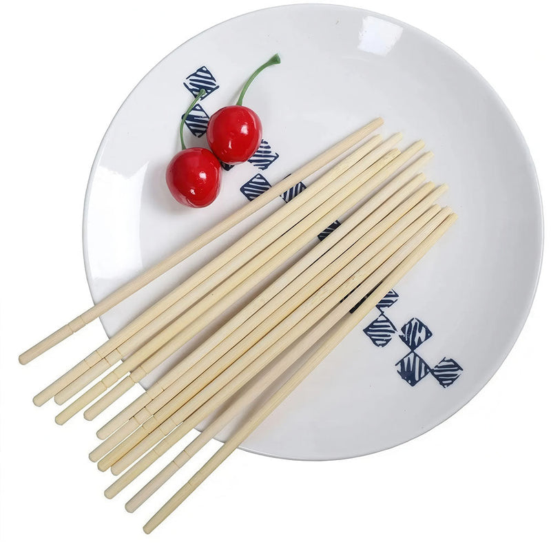 Baguettes Chinoises Jetables en Bois de Bambou (40 Paires)