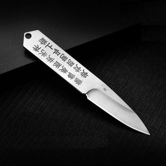 Couteau Chinois D2 en Acier