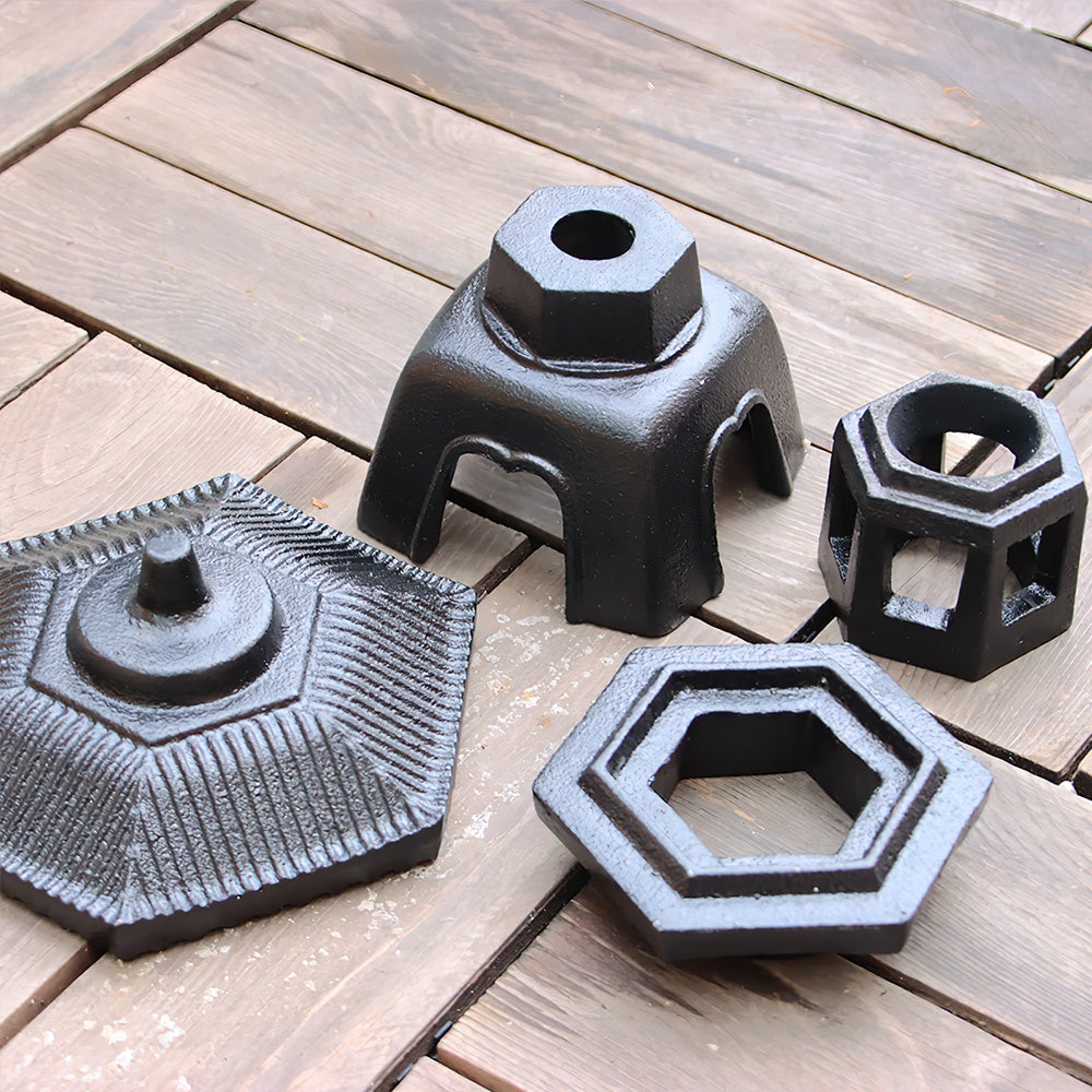 Lanterne Chinoise en Fonte