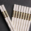 Baguettes Chinoises En Plastique Blanches