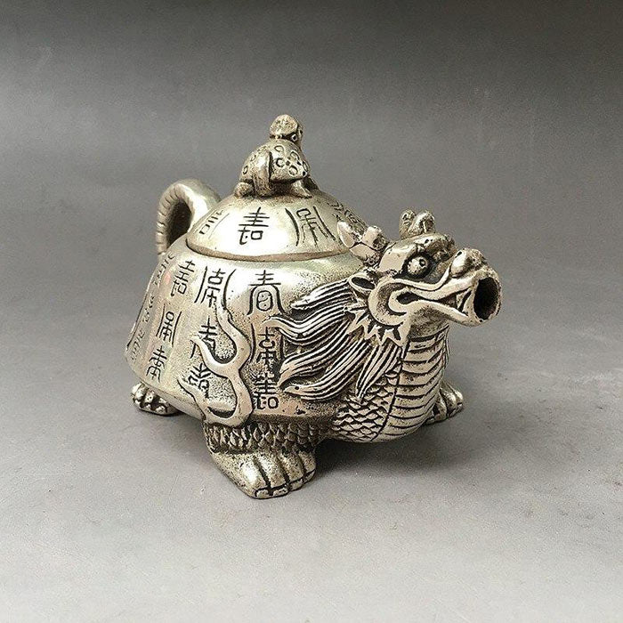 Petite Théière Chinoise En Argent