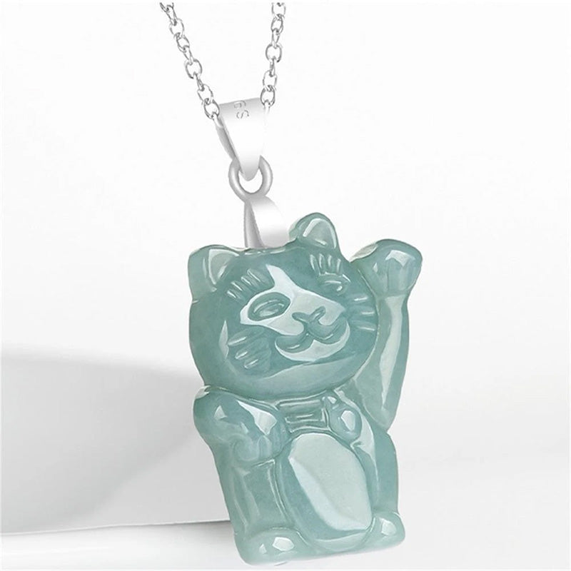 porte-bonheur-chinois-chat-pendentif