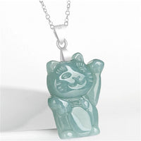porte-bonheur-chinois-chat-pendentif