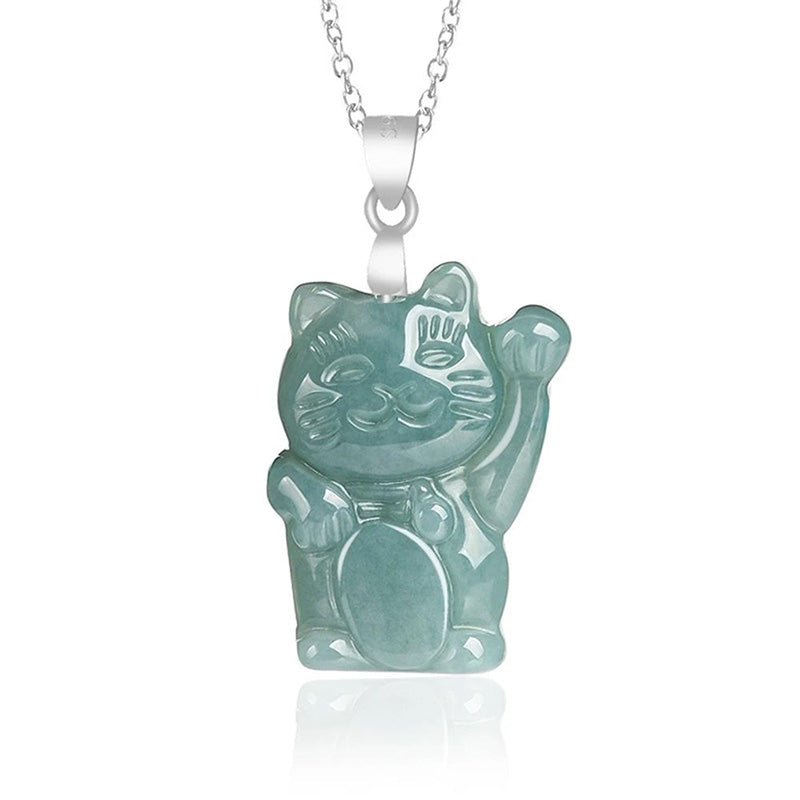 porte-bonheur-chinois-chat-pendentif