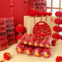 boules-chinoises-papier-rouge-velours-cadeau