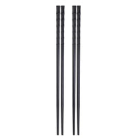 baguettes-chinoises-noires-motif-bambou