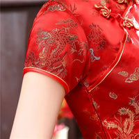 cheongsam-robe-courte-dragon