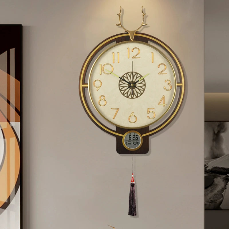 horloge-chinoise-murale-t-te-de-cerf