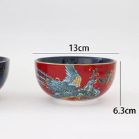 assiettes-chinoises-dragon-phoenix