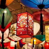 abat-jour-chinois-lion-design