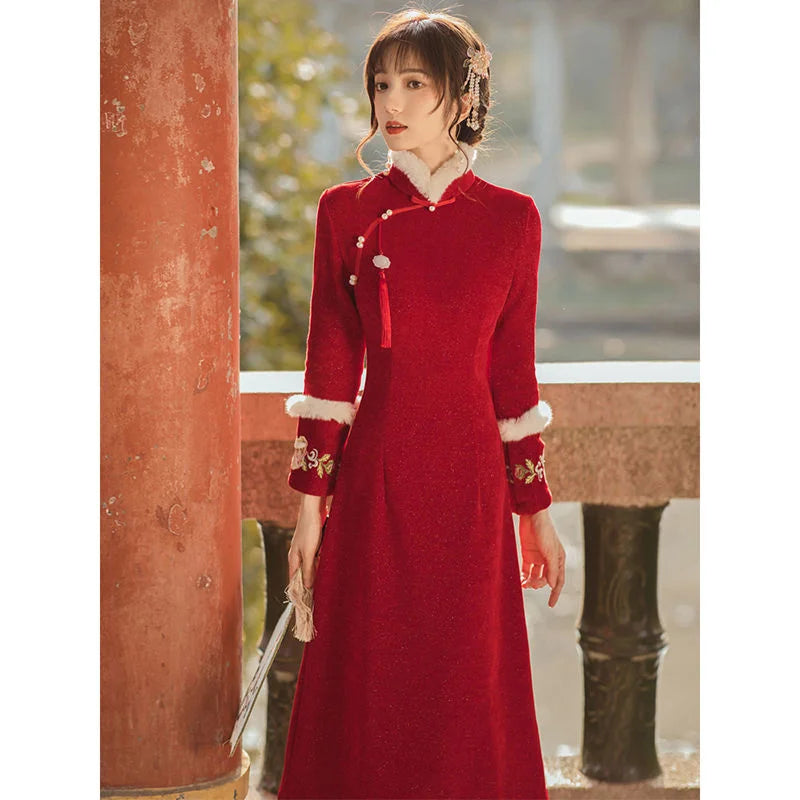 robe-chinoise-rouge
