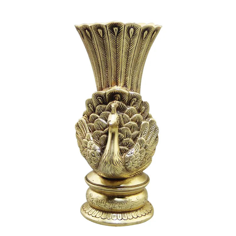 vase-chinois-ancien-paon-en-laiton