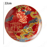 assiettes-chinoises-dragon-phoenix