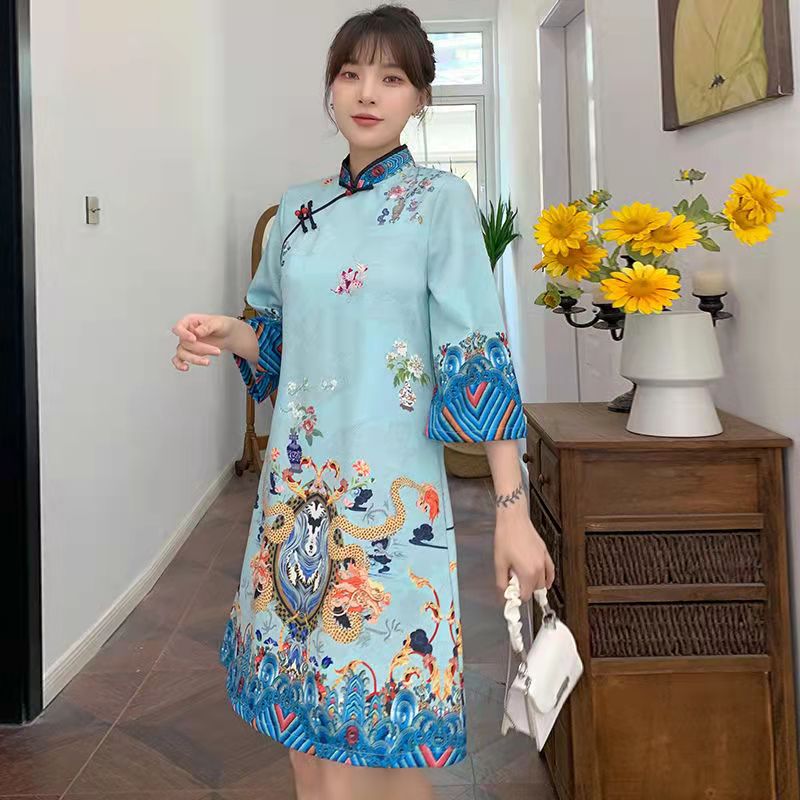 robe-chinoise-en-coton