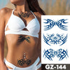 tatouage-dragon-chinois-totem-bleu