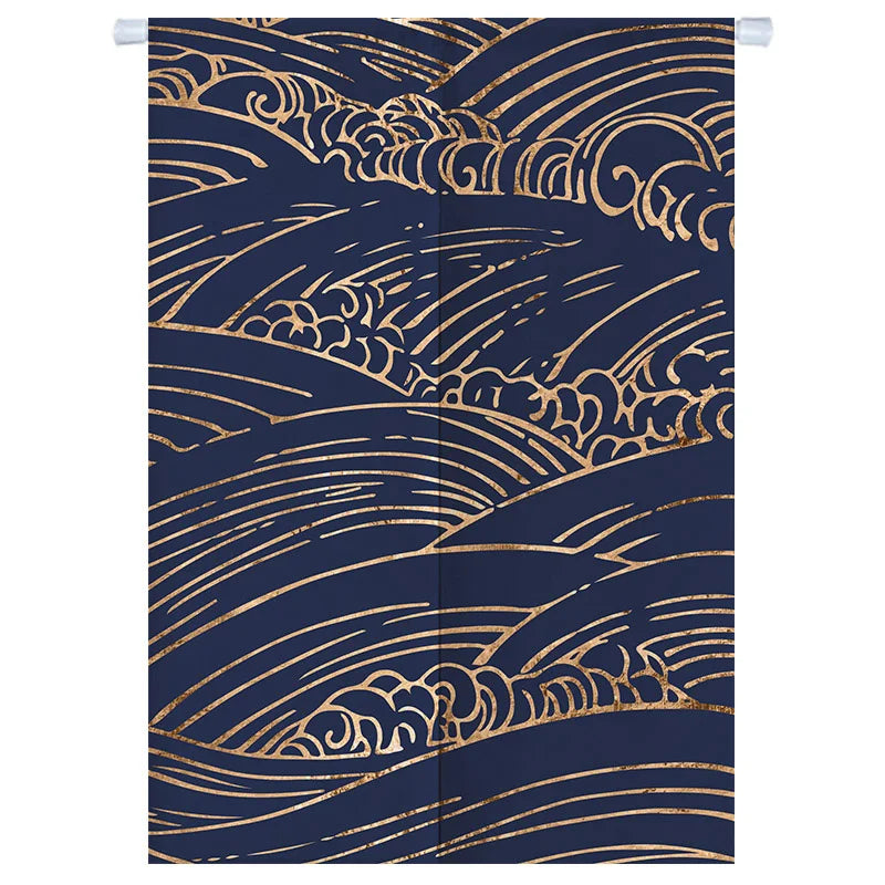 Chińska zasłona Noren Waves