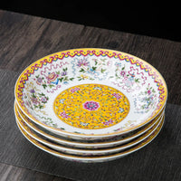 assiettes-chinoises-maill-e-dor