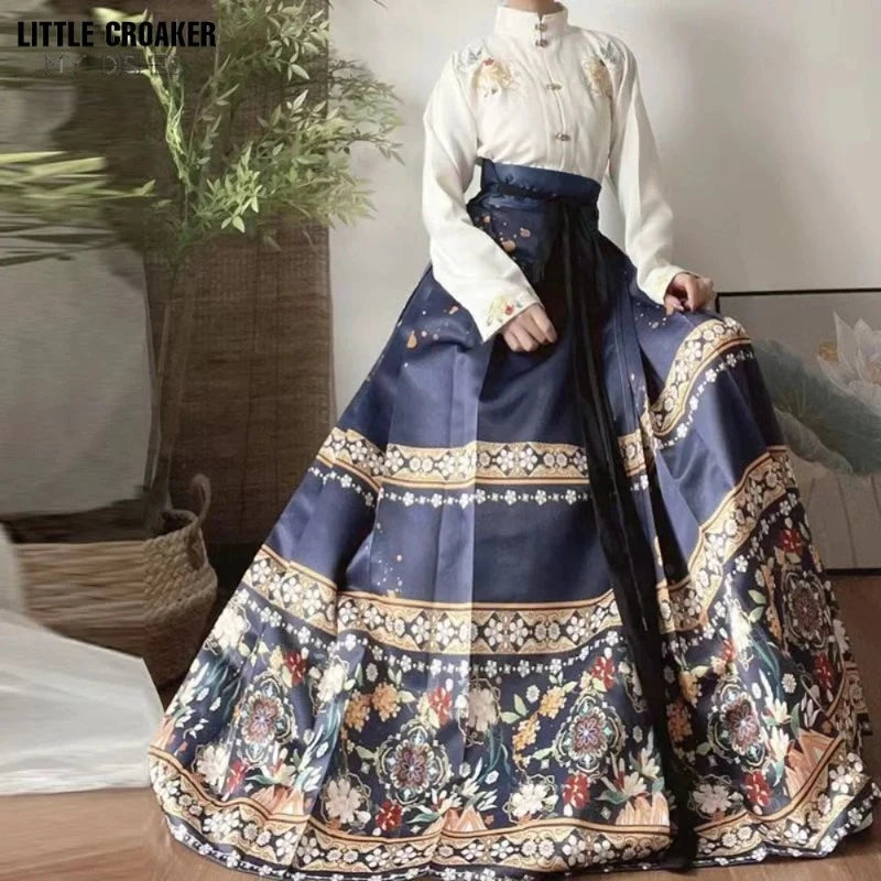 hanfu-jupe-longue-midi-cheval