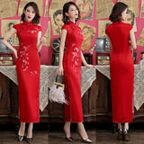 cheongsam-robe-longue-soie-dentelle
