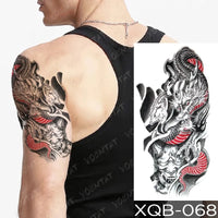 tatouage-dragon-chinois-katana-noir