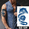 tatouage-dragon-chinois-totem-bleu