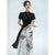 cheongsam-robe-longue-manches-courtes