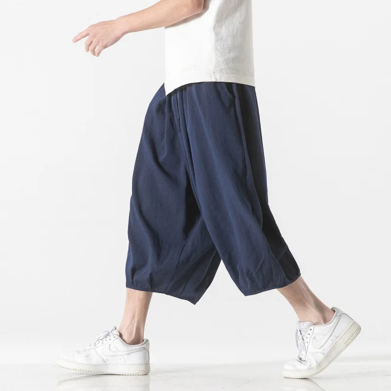 pantalon-chinois-homme-harem-coton