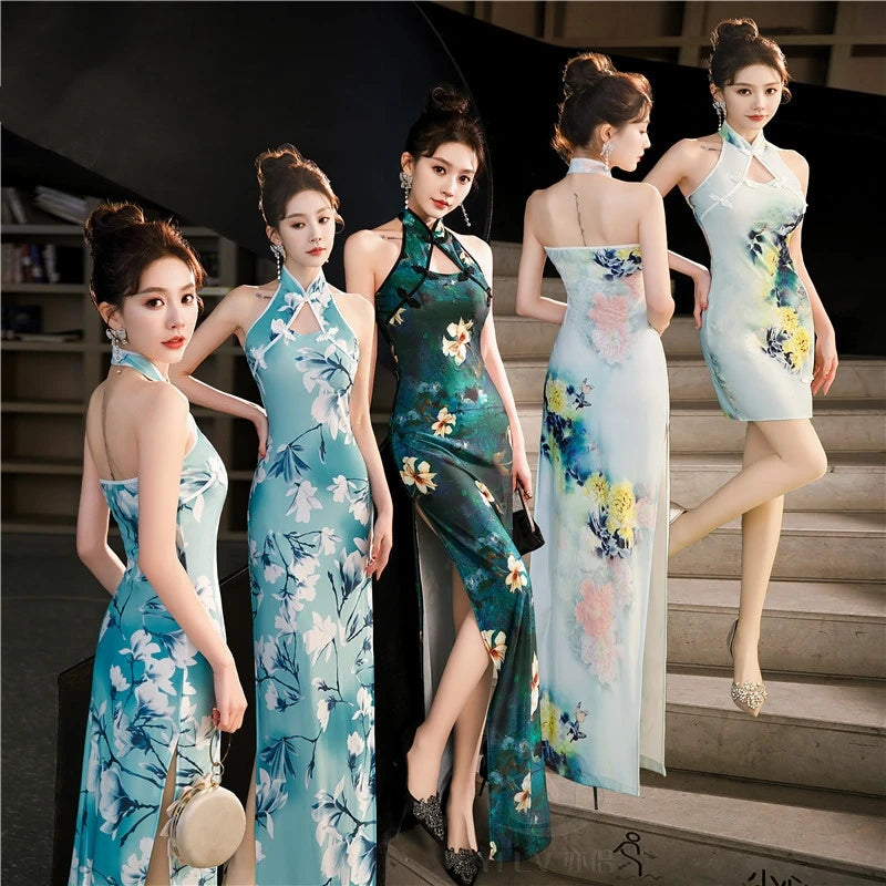 cheongsam-robe-col-halter-satin