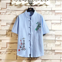 chemises-chinoises-hommes-manches-3-4