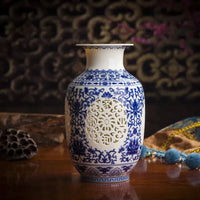 vase-chinois-cloisonne-bleu