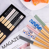 baguettes-chinoises-cinq-paires-bambou