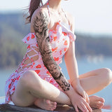 tatouage-dragon-chinois-bras-buddha