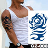 tatouage-dragon-chinois-totem-bleu