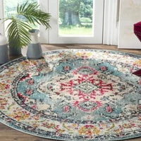 tapis-chinois-rond-style-marocain